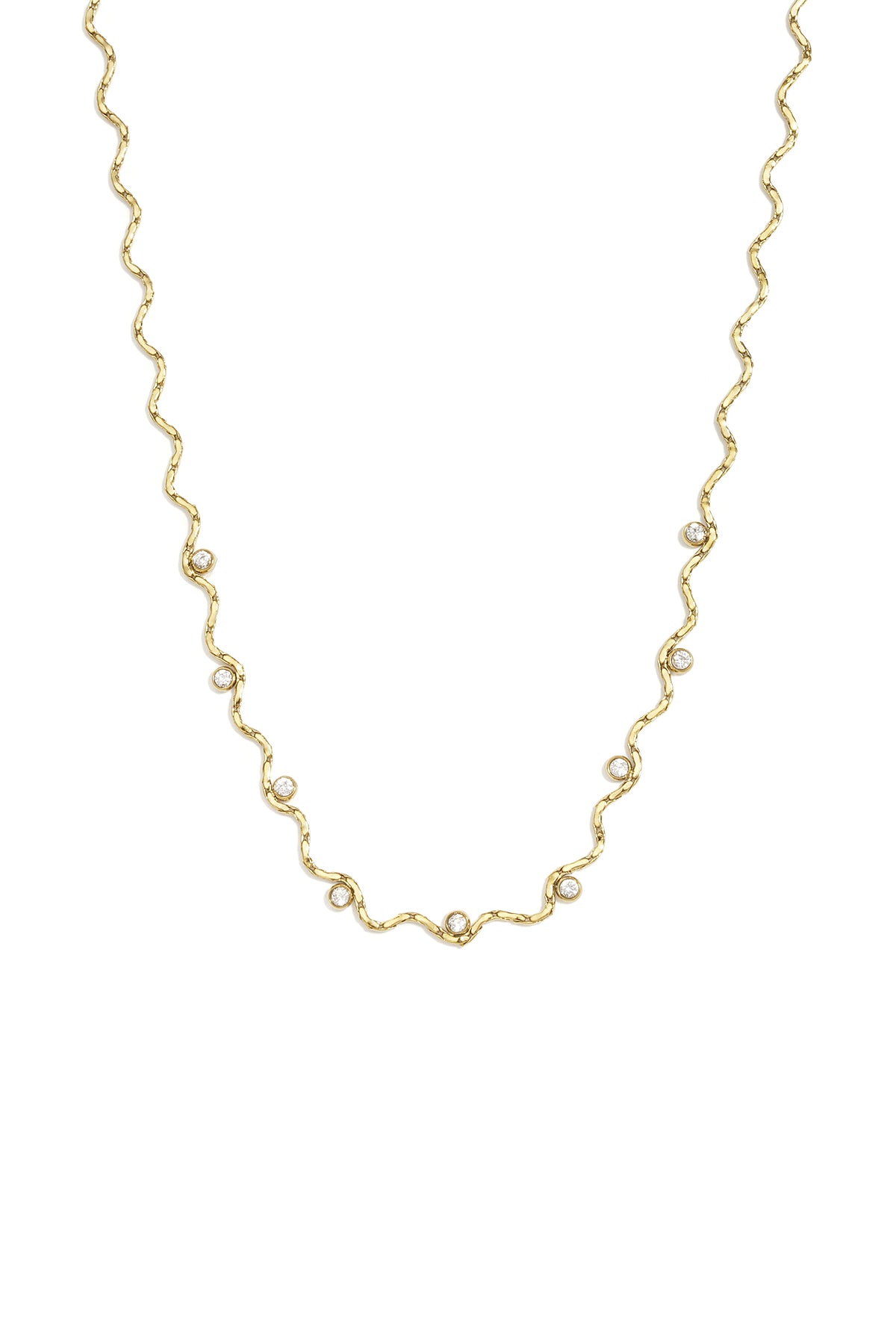 Collar con colgante forma irregular