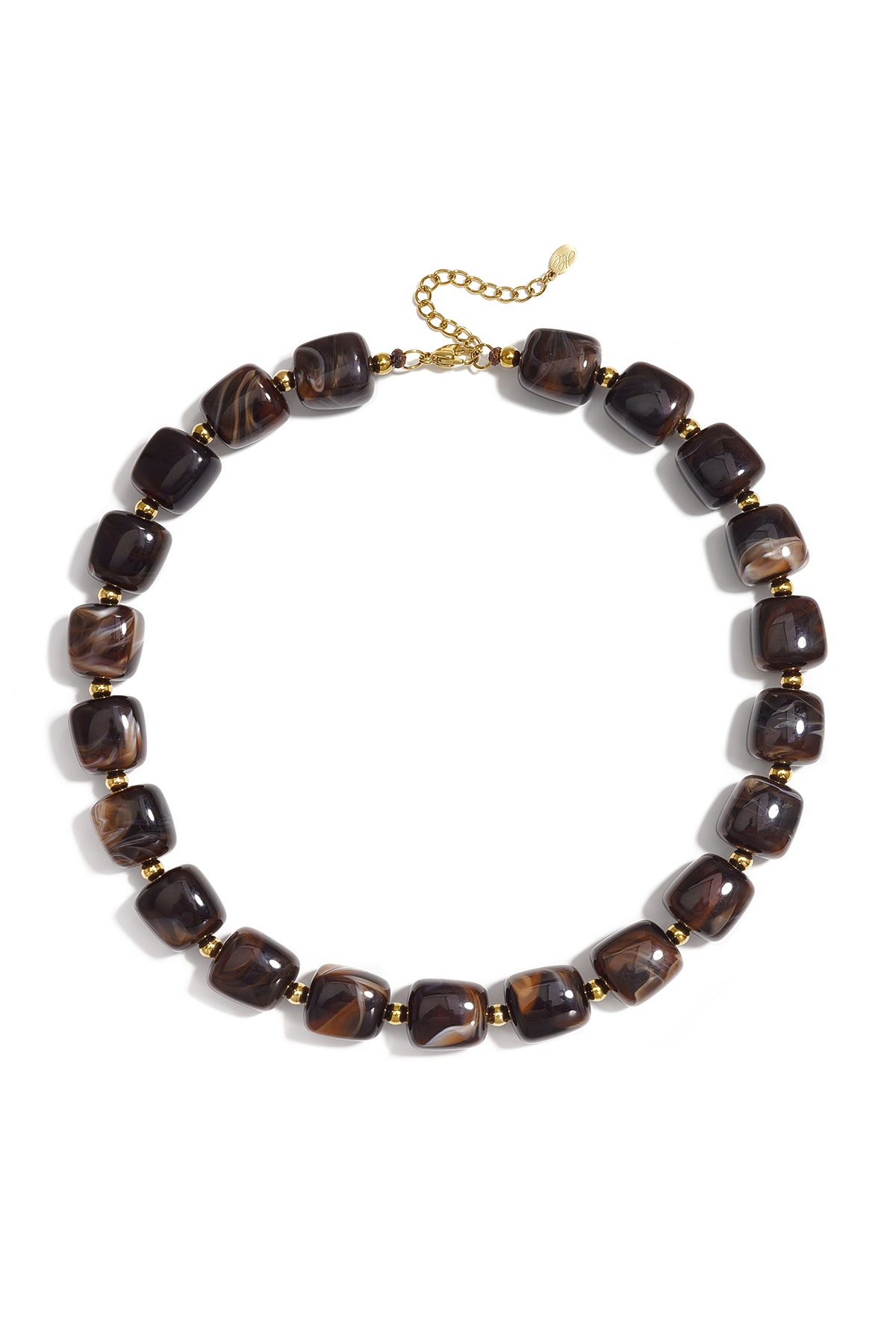 Collares de cuentas acrílicas con degradado de color