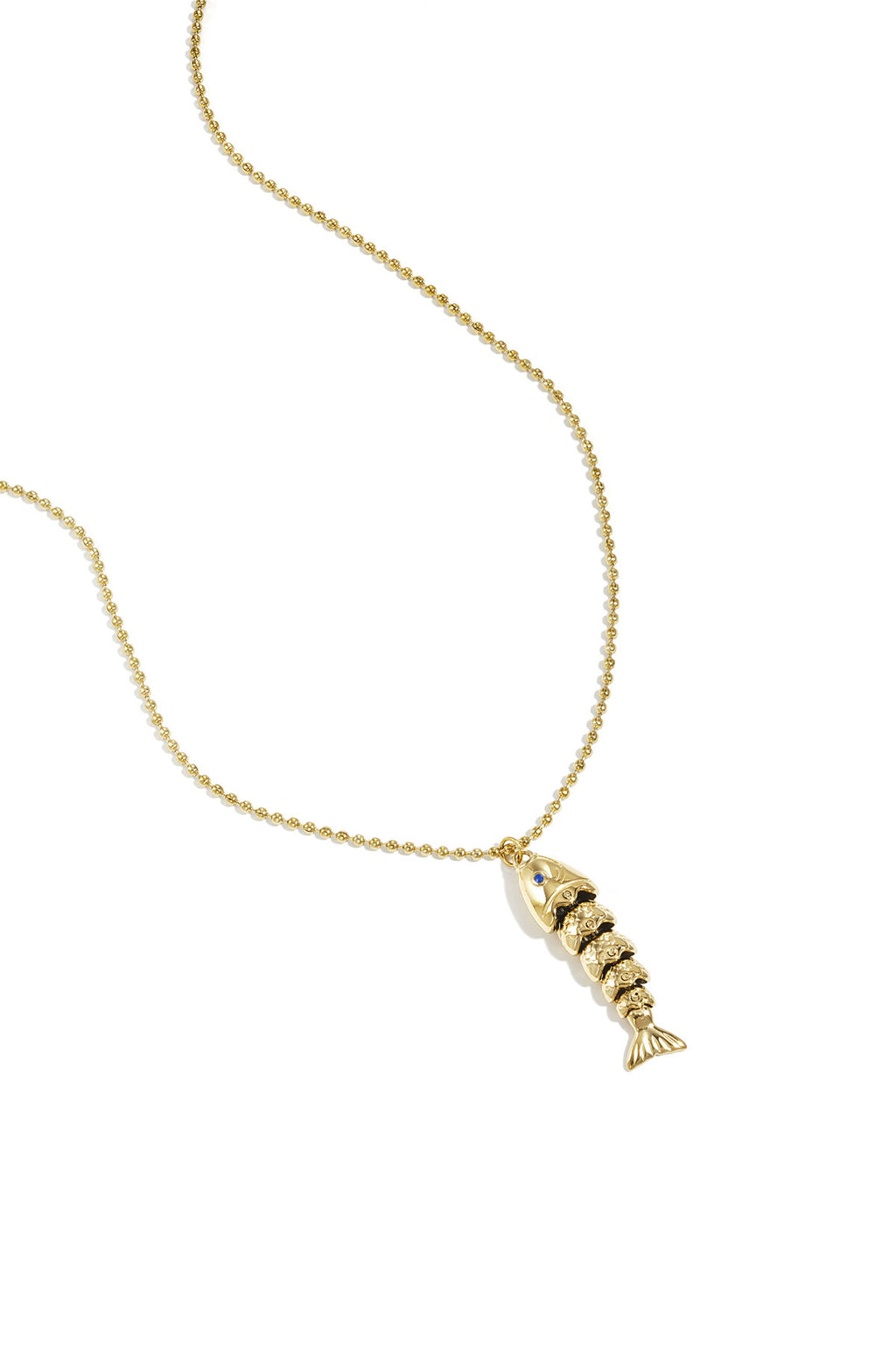 Elegant Fish Pendant Necklace, Simple Yet Stylish