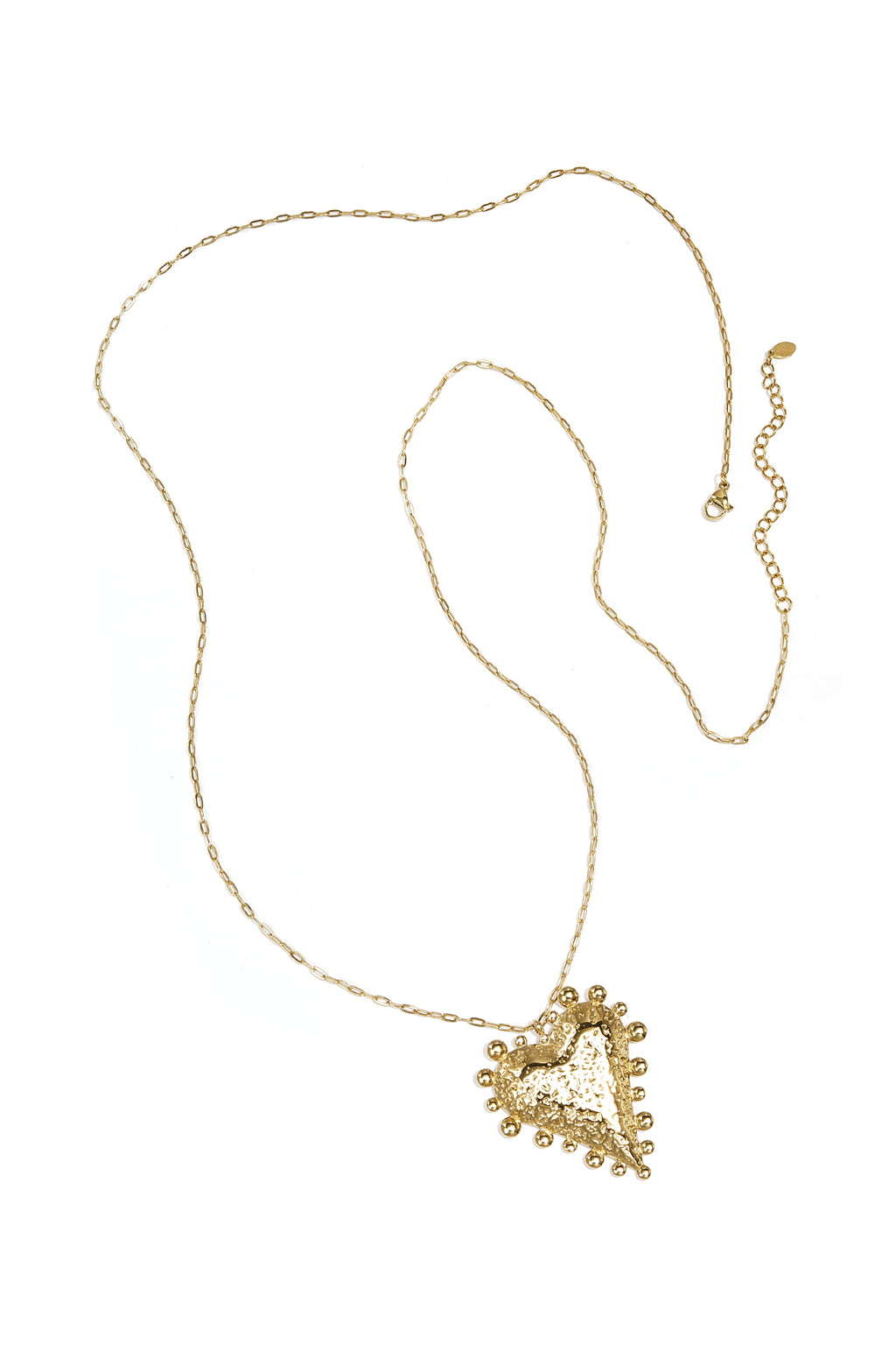 Collar con forma de corazón