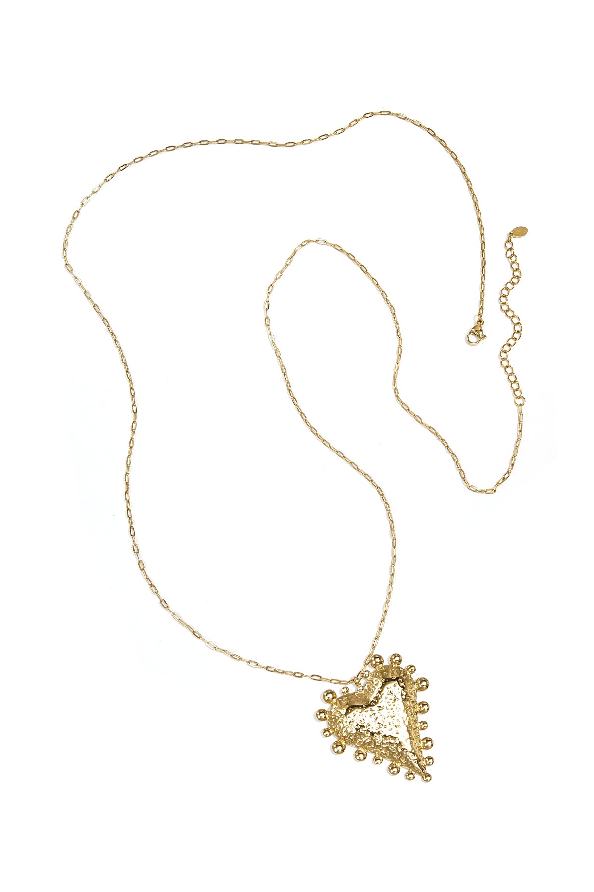 Collar con forma de corazón