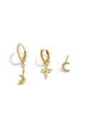 Conjunto de pendientes Moon
