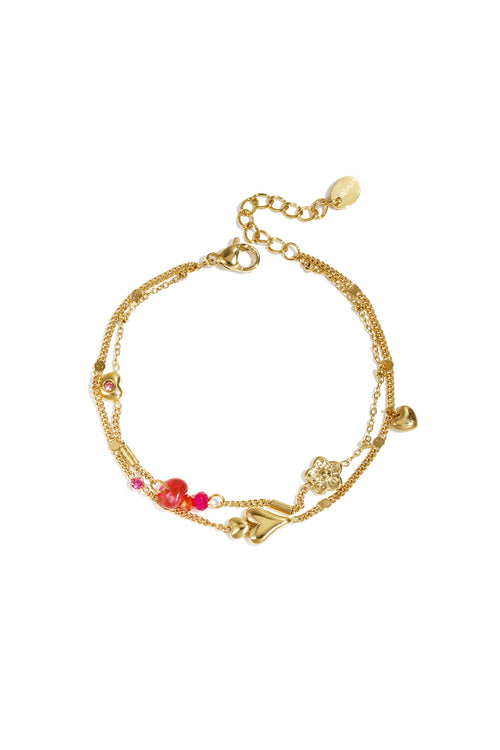 Pulsera Capas Multicharms