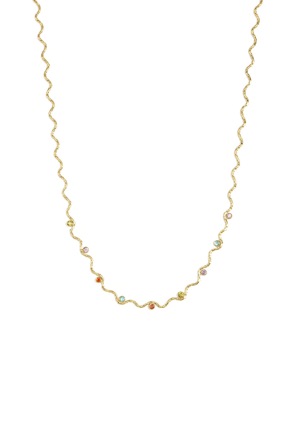 Collar con colgante forma irregular