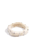 Stylish Amber Beige Resin Bangle for Women