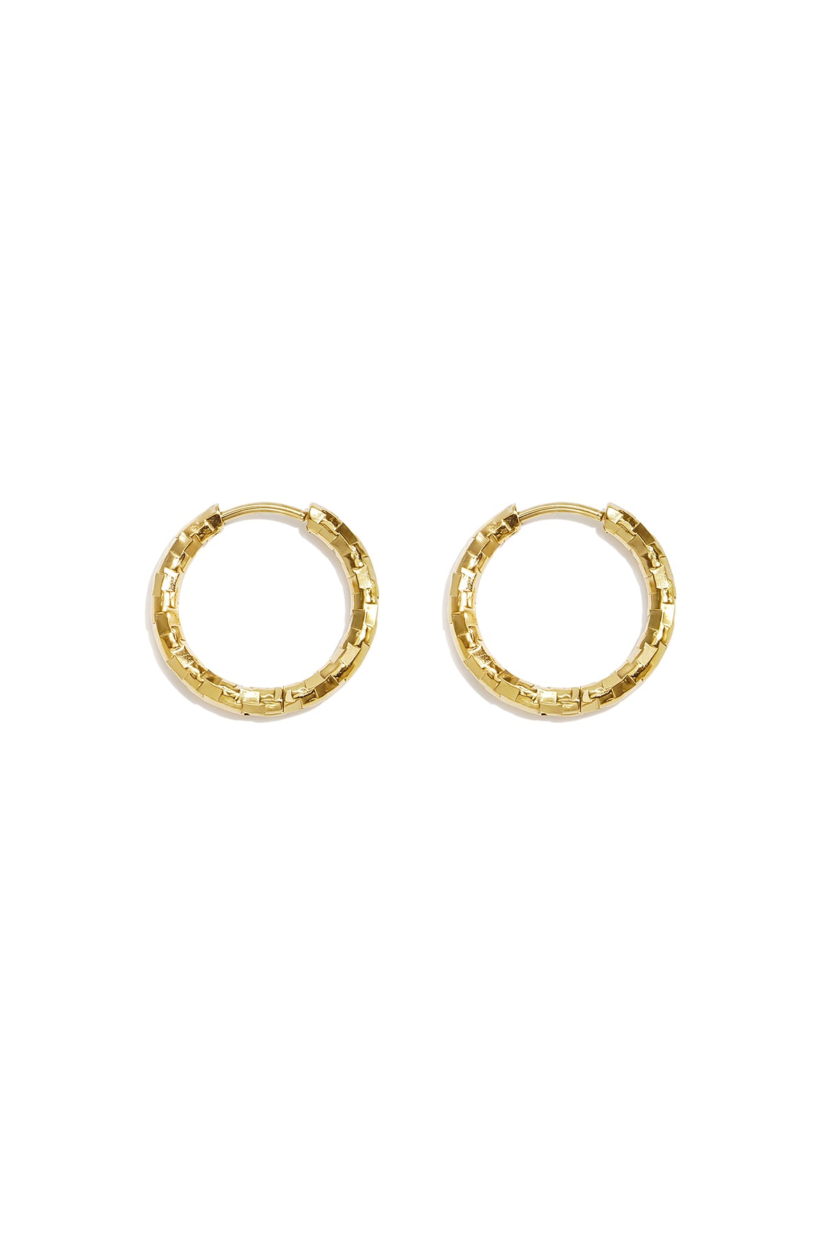 Conjunto de pendientes de acero inoxidable Circle Simple