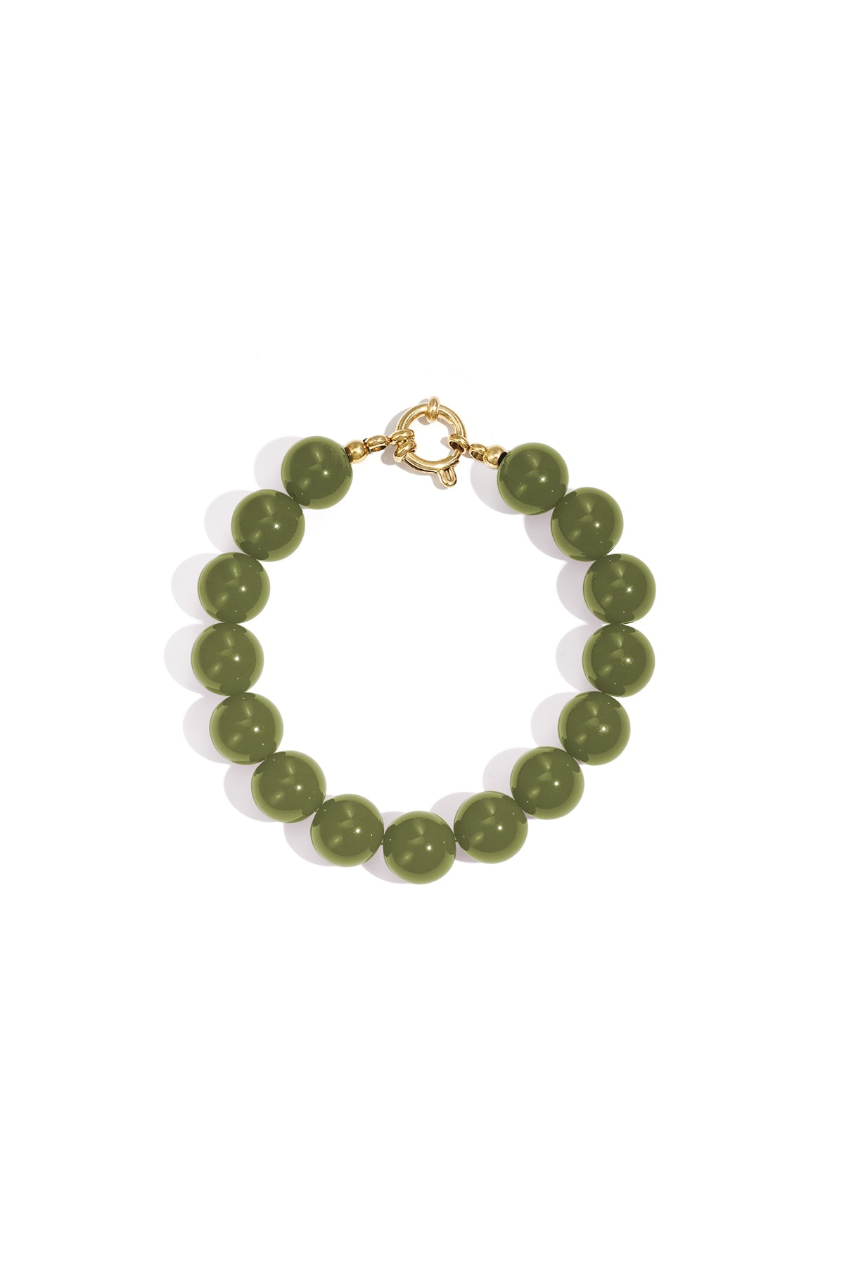 Pulsera de resina con cuentas