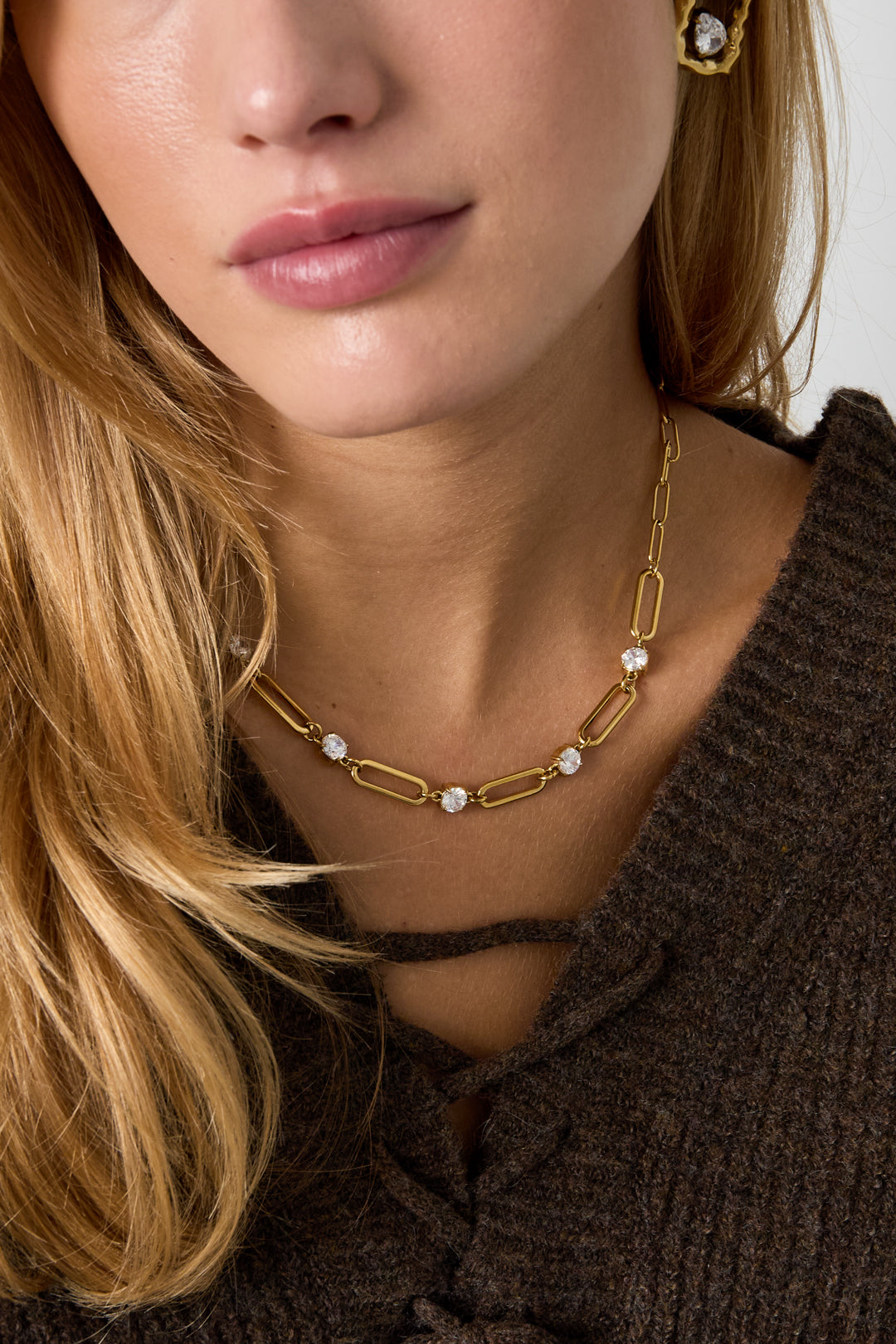 Collar con colgante Circle