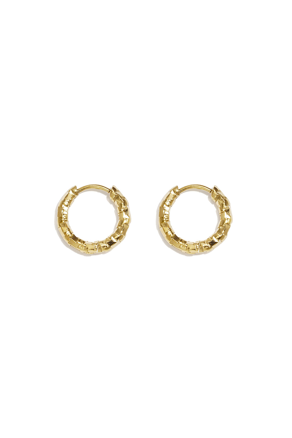 Conjunto de pendientes de acero inoxidable Circle Simple