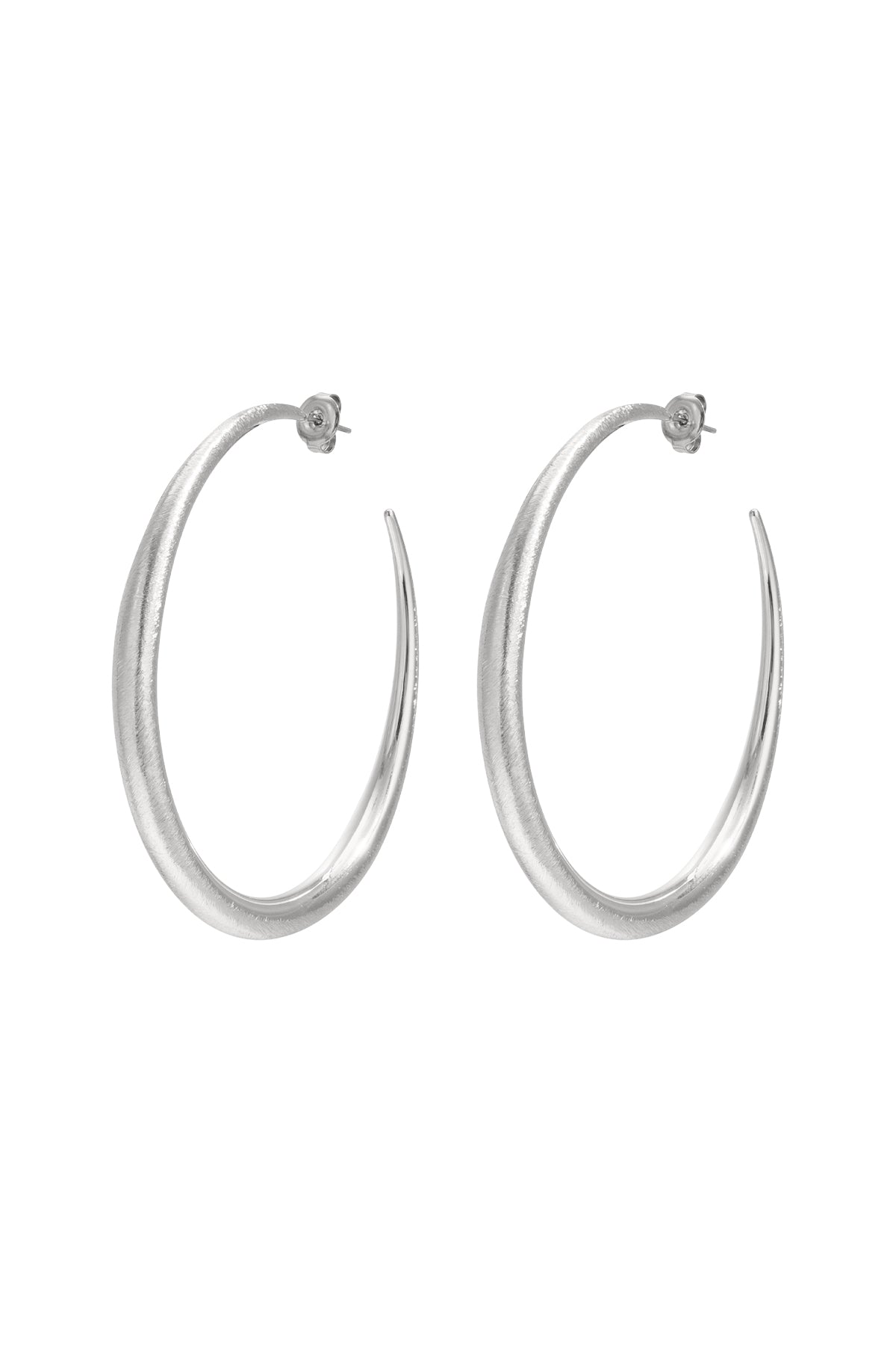 Pendientes de aro circulares gold