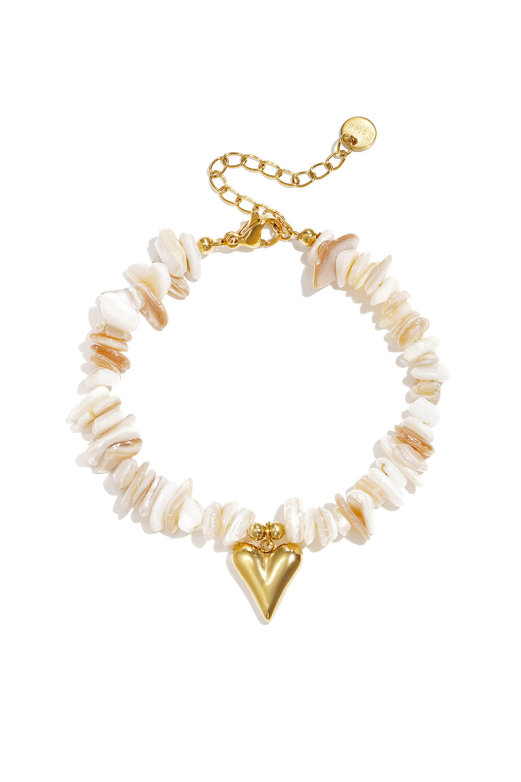 Charming Heart Beaded Bracelet for Women