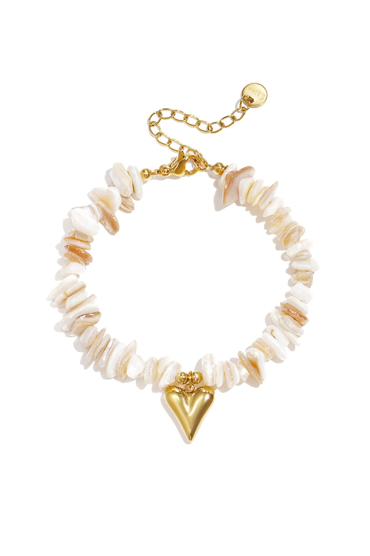 Charming Heart Beaded Bracelet for Women